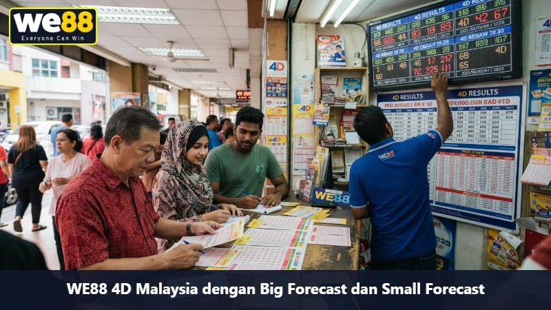 WE88 4D Malaysia dengan Big Forecast dan Small Forecast